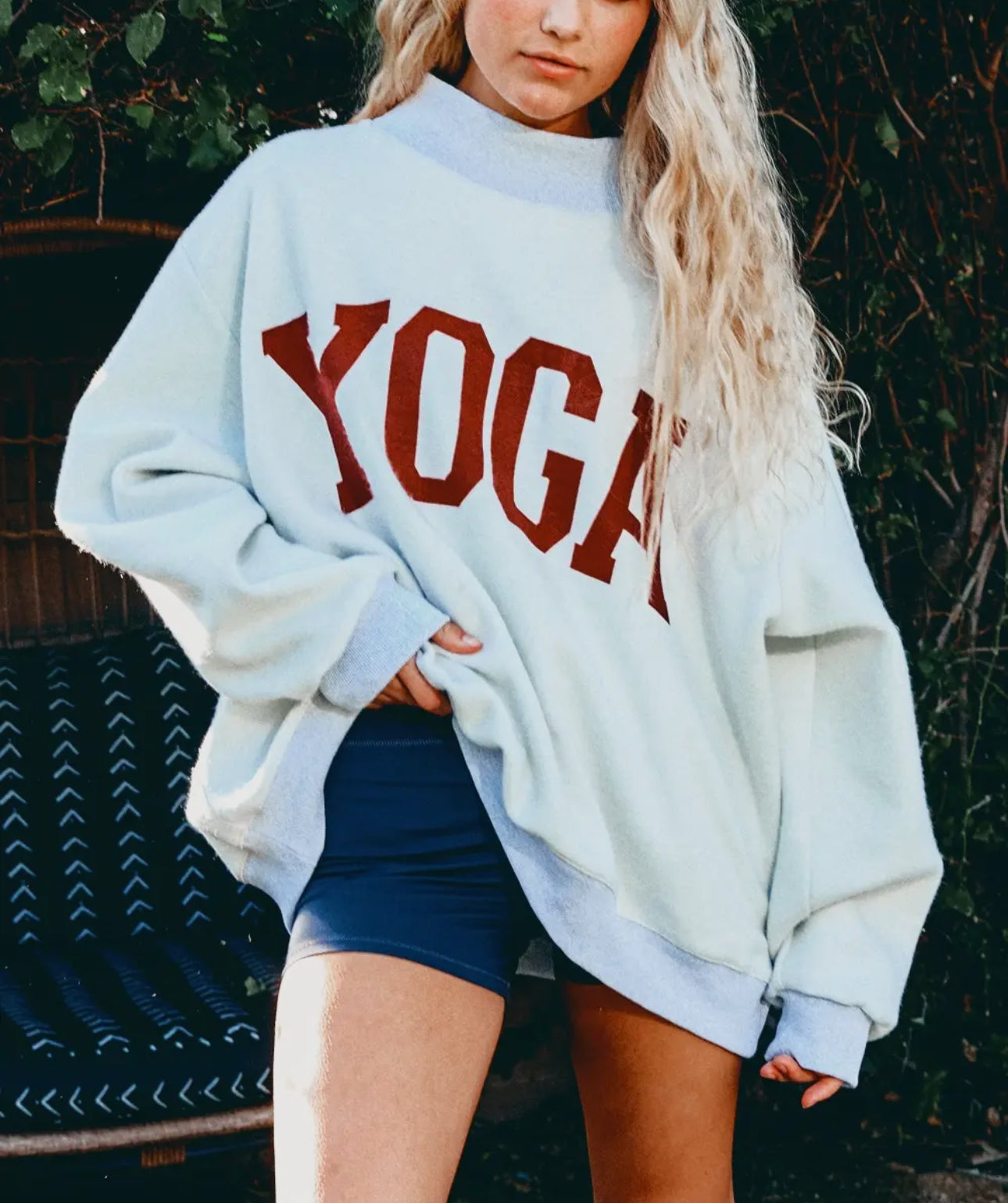 Core Collective Reversible Mockneck Sweatshirt