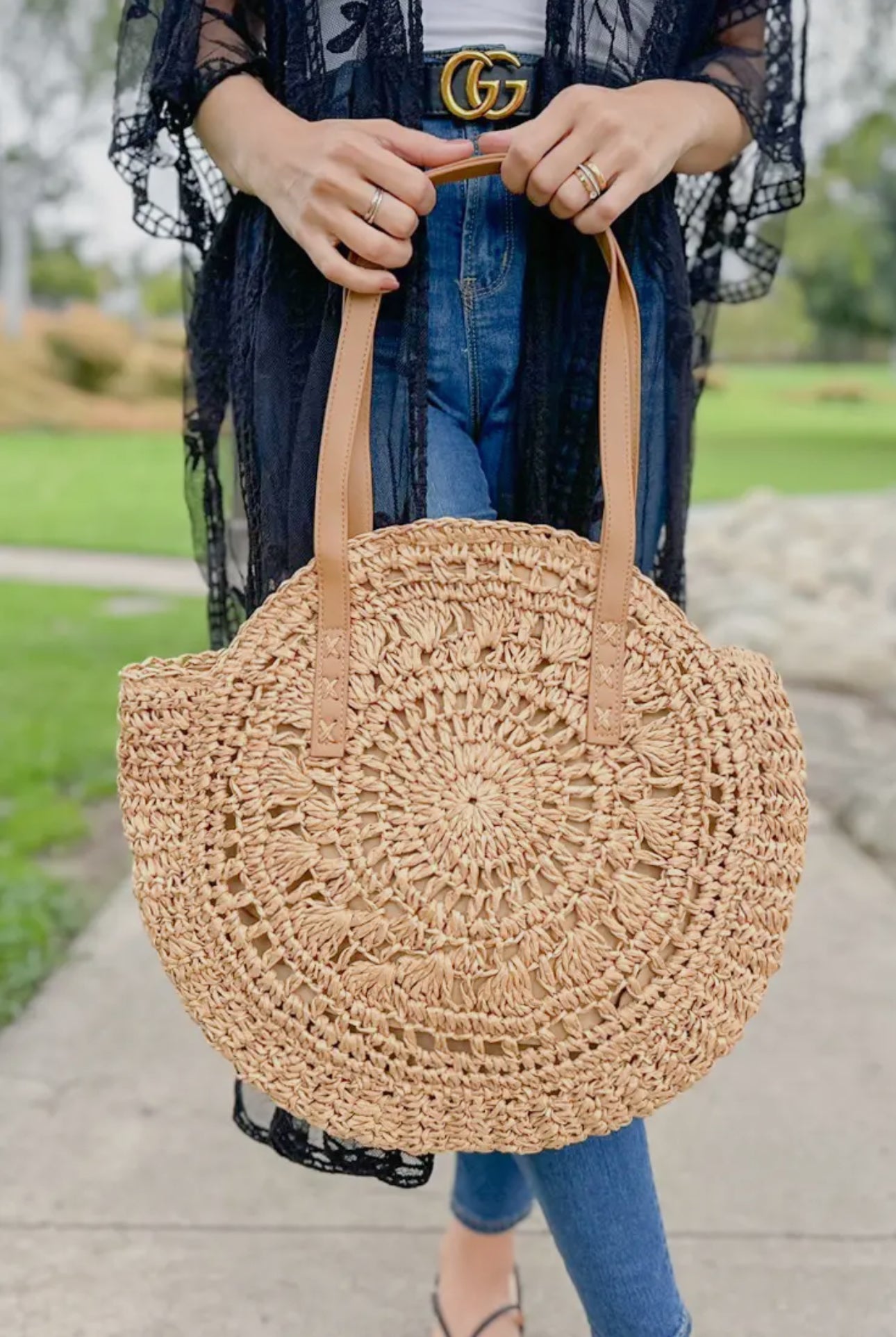 Straw Tote