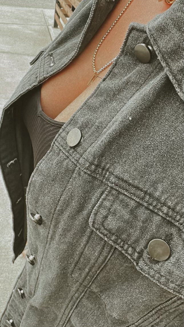 Nightshade Denim Vest