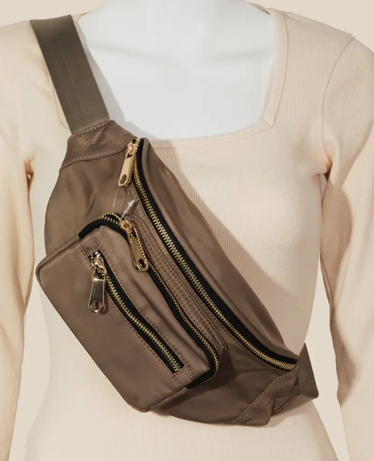 Triple Pocket Cross Body