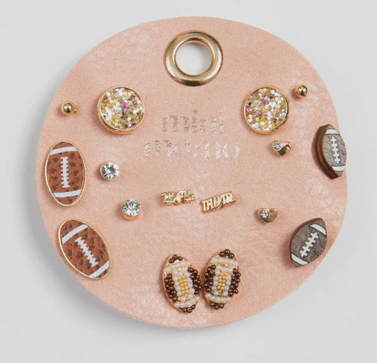 Football Earring Set