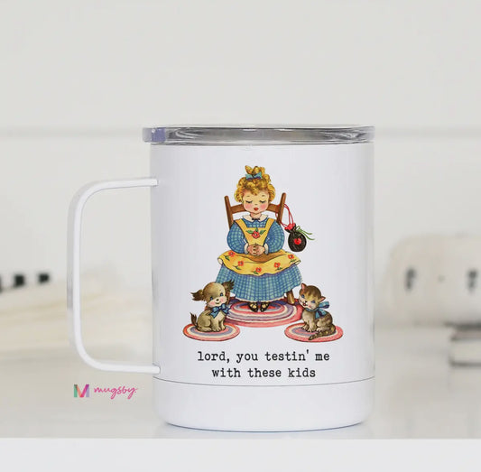 Testin’ Me to go mug