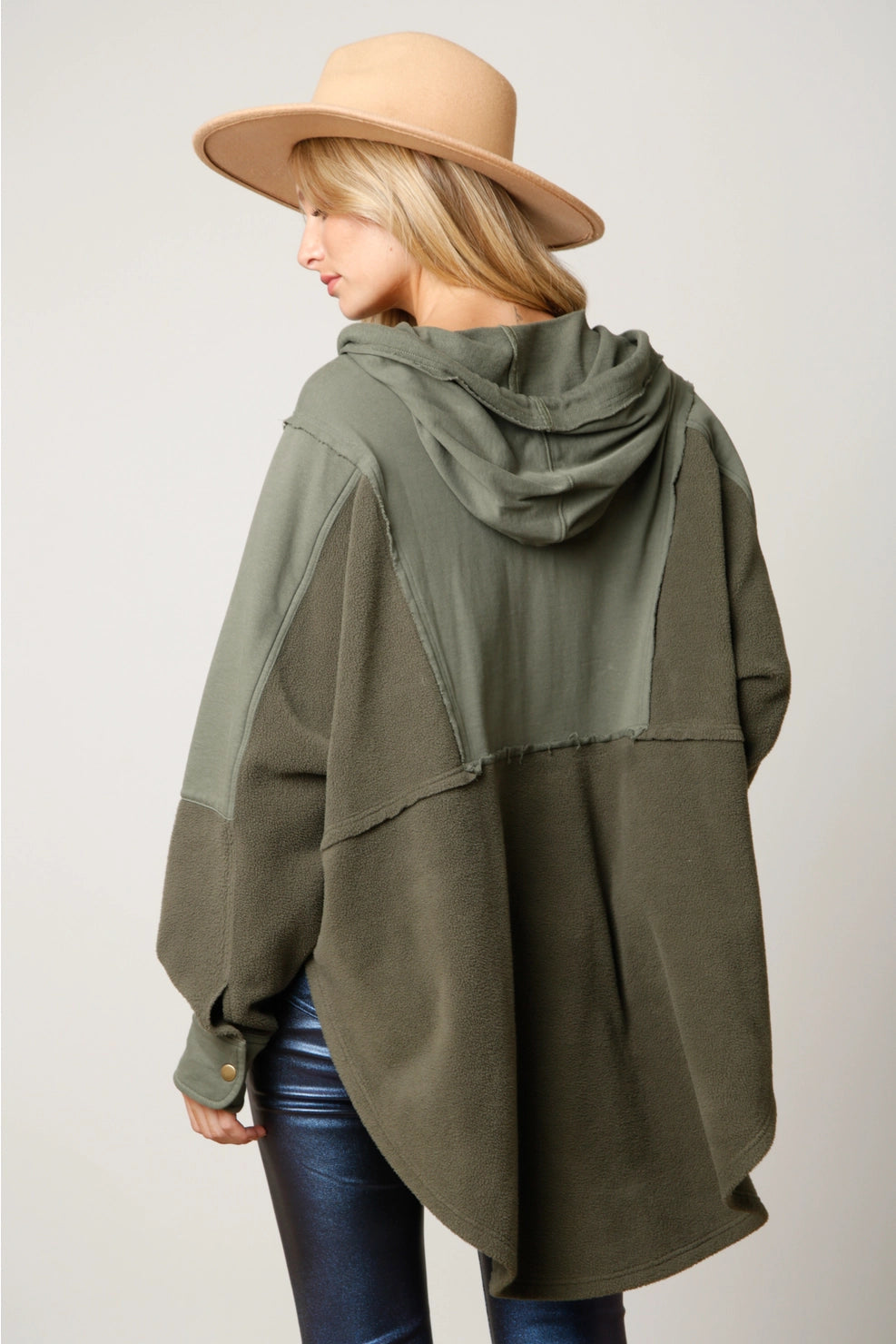 Pine for You Oversized Dolman