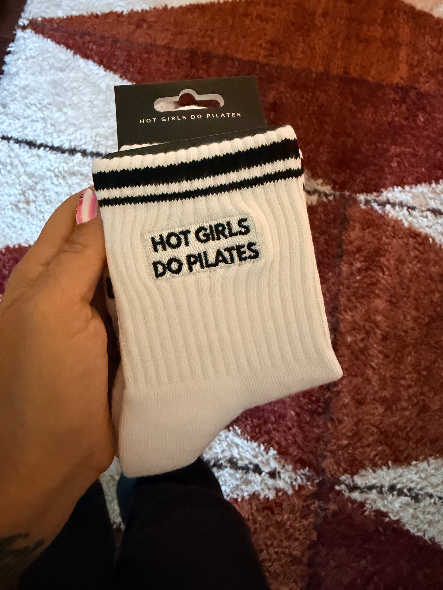 Pilates hottie socks